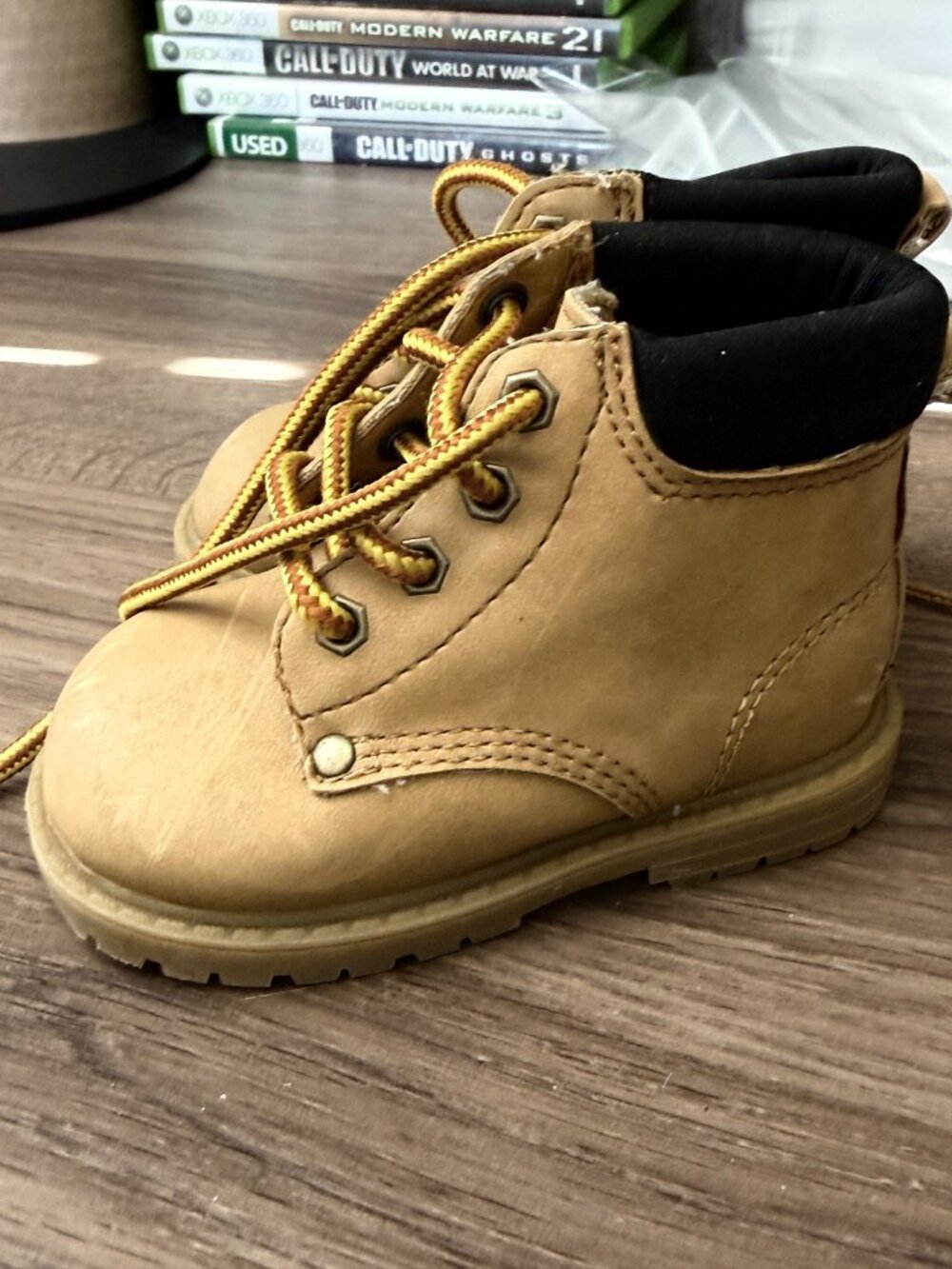 Vintage Circo Tan Hiking Boots sz 3 Baby
